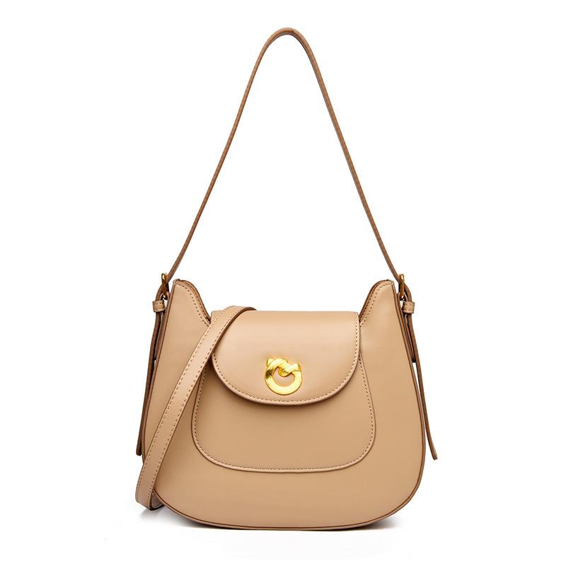 Your favorite bag Nieuwe veelzijdige zadeltas dames kleine damestas crossbodytas met één schouder China kaki