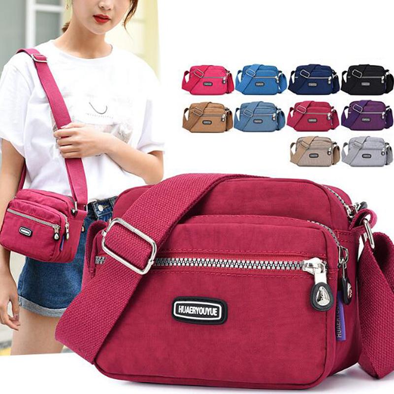 Your favorite bag 2023 Casual Designer Dames Schoudertas Nylon Vrouwelijke Handtas Schoudertas Waterdichte Meisjes Messenger Bags Crossbody Dames Klein zwart