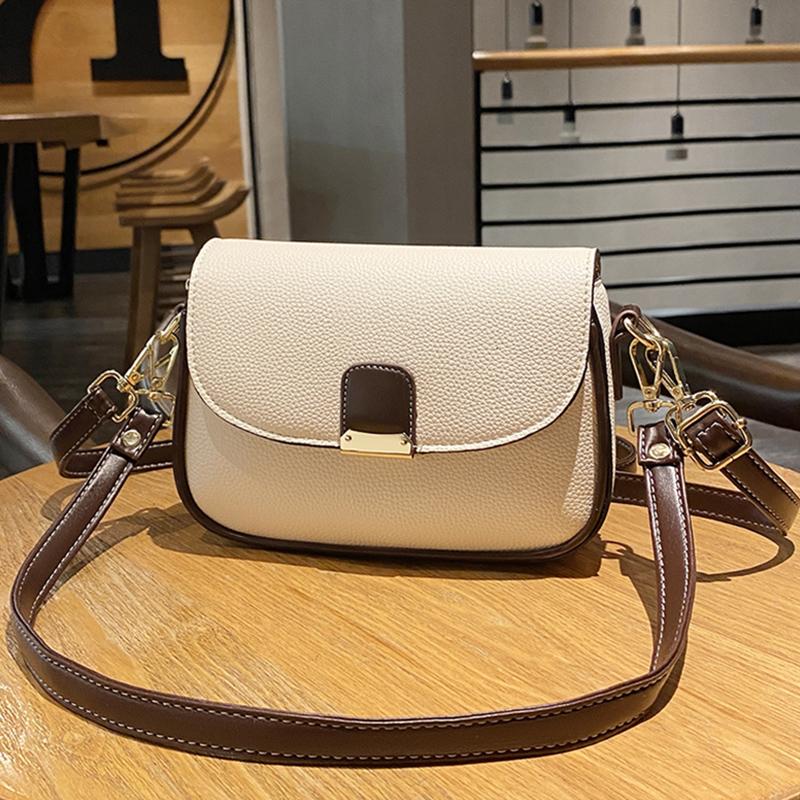 Your favorite bag 2023 Vrouwelijke kleine crossbodytas PU-leer Vintage portemonnees Handtas Hoge kwaliteit Messenger schoudertas Elegante tas voor dames wit