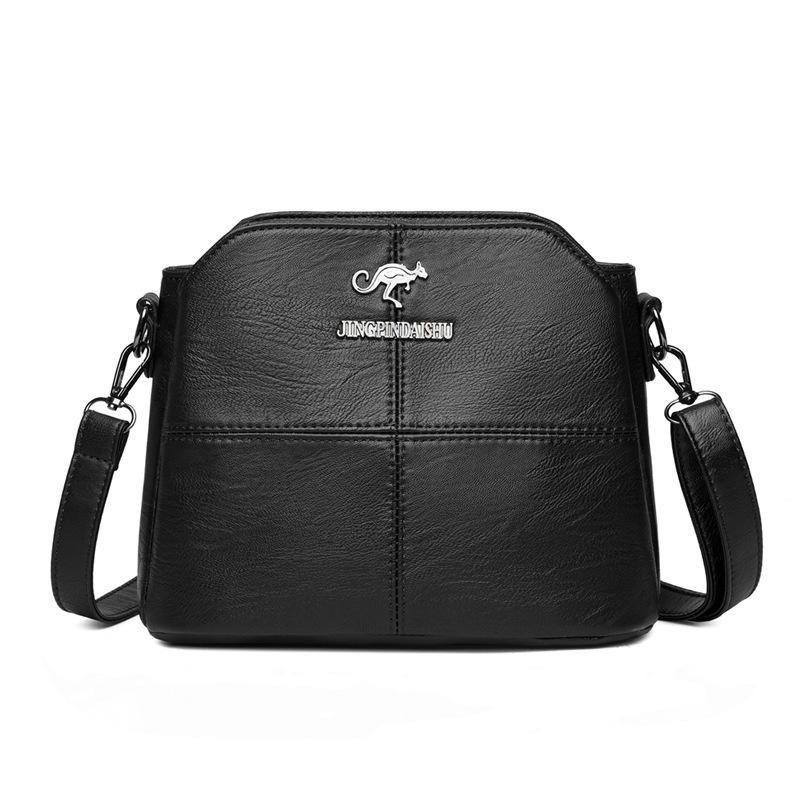 Your favorite bag Nieuwe Vrouwen Tas 2022 Mode Messenger Schouder Crossbody Messenger Bag Vrouwelijke Handtas Luxe Designer Moeder Kleine Tas Boekentassen zwart