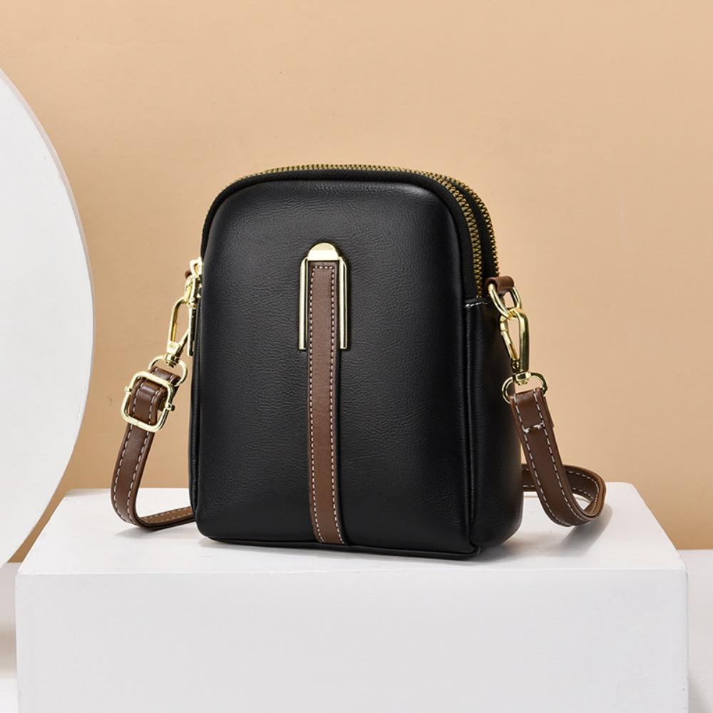 Qianhui22 Lichtgewicht schoudertas Mini Crossbody Tas Luxe mobiele telefoontas Telefoon geel