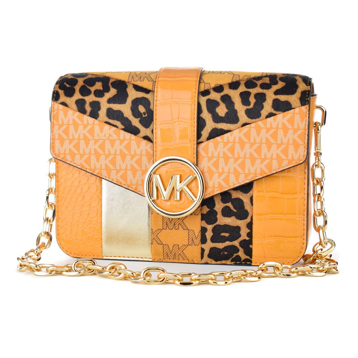 Michael Kors Sac-à-main Femme  35F2GNML2Y-HNY-CMB-MULTI Jaune (22 x 18 x 5 cm) TU transparant