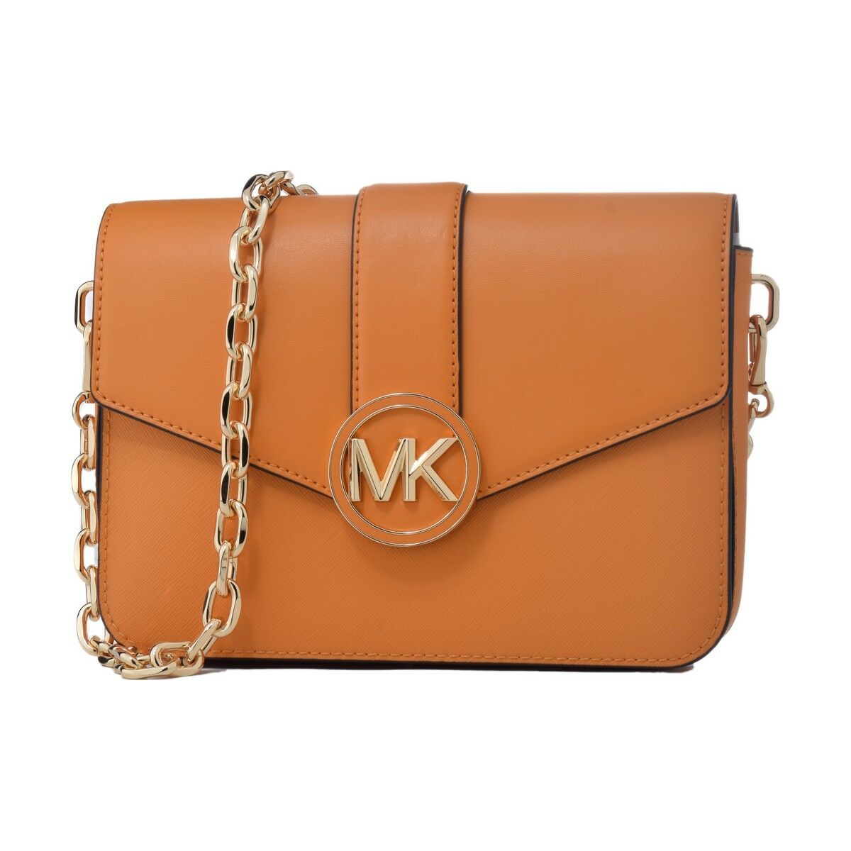 Michael Kors Sac-à-main Femme  35S2GNML2L-HONEY-COMB Orange (23 x 5 x 17 cm) TU transparant