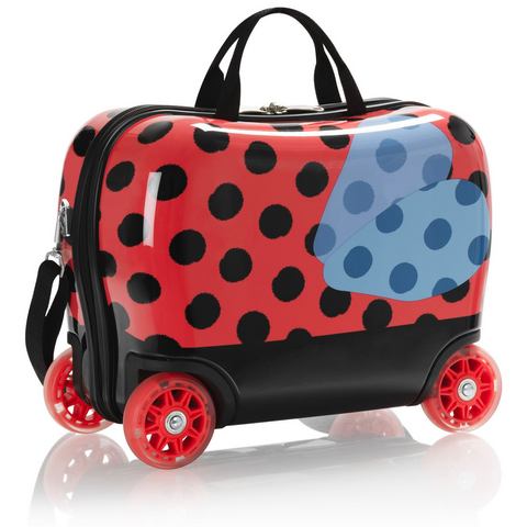 Heys Kinderkoffer  Kids Ride-On Luggage, 16 cm  x Joachim Llambi kinderbagage kindertrolley lieveheersbeestje