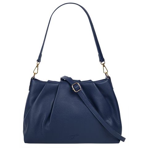 Samantha Look Schoudertas echt leer, made in italy