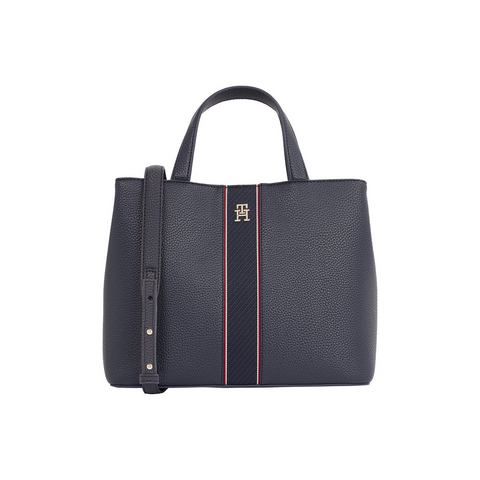 Tommy Hilfiger Schoudertas TH LEGACY SATCHEL dames schoudertas, handtas, shopper met th-label