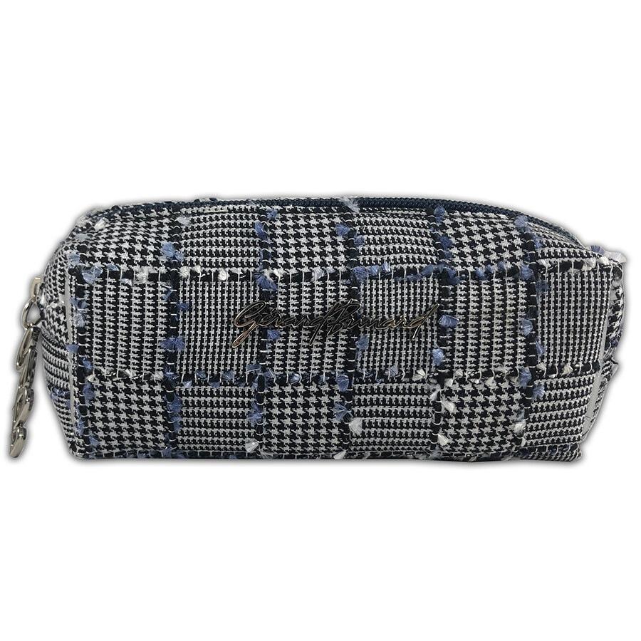 Gérard Brinard Make-up tasje ruitje blauw