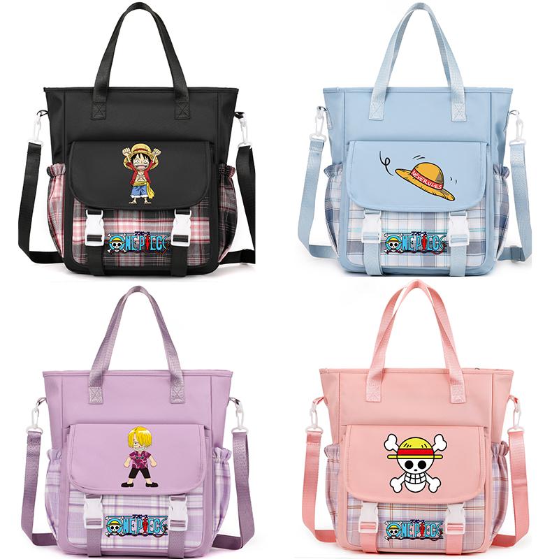 CRAZY FLY 2023 Anime One Piece Schoudertas Crossbody Tas Tienermeisjes Jongens Terug Naar Schooltas Mannen Vrouwen Multi Reistas Handtassen Rugzak
