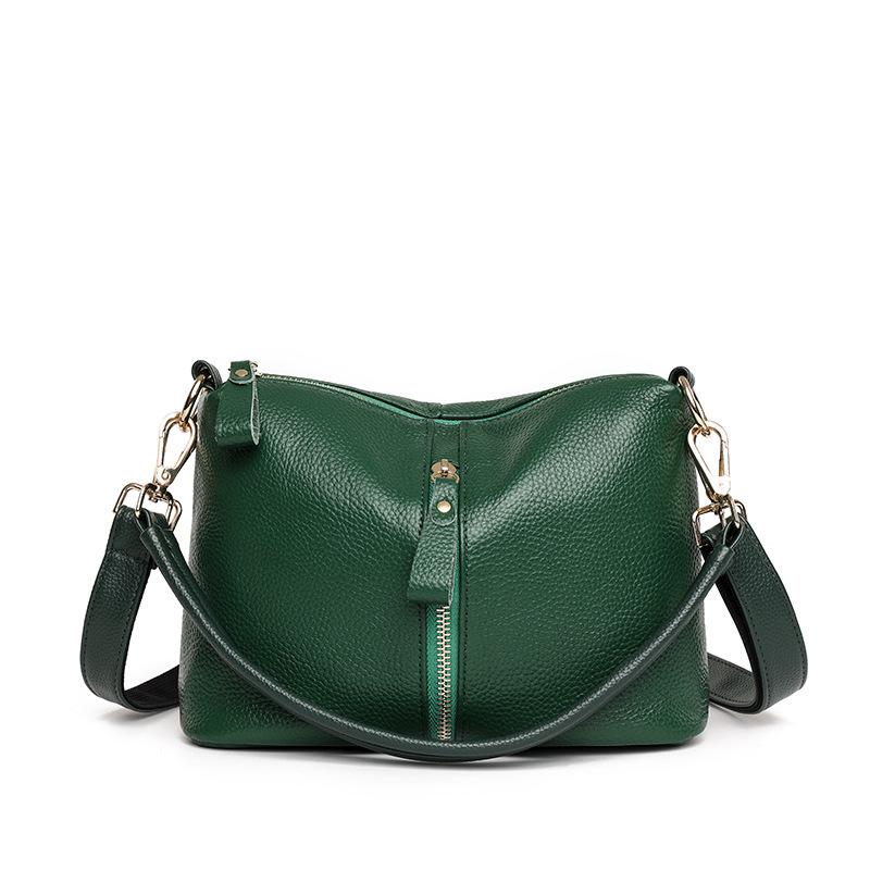 Leather bag Nieuwe aankomst dames echte leren handtassen casual kleine schoudertassen hoge kwaliteit multifunctionele messenger bags (20cm<Max Length<30cm)