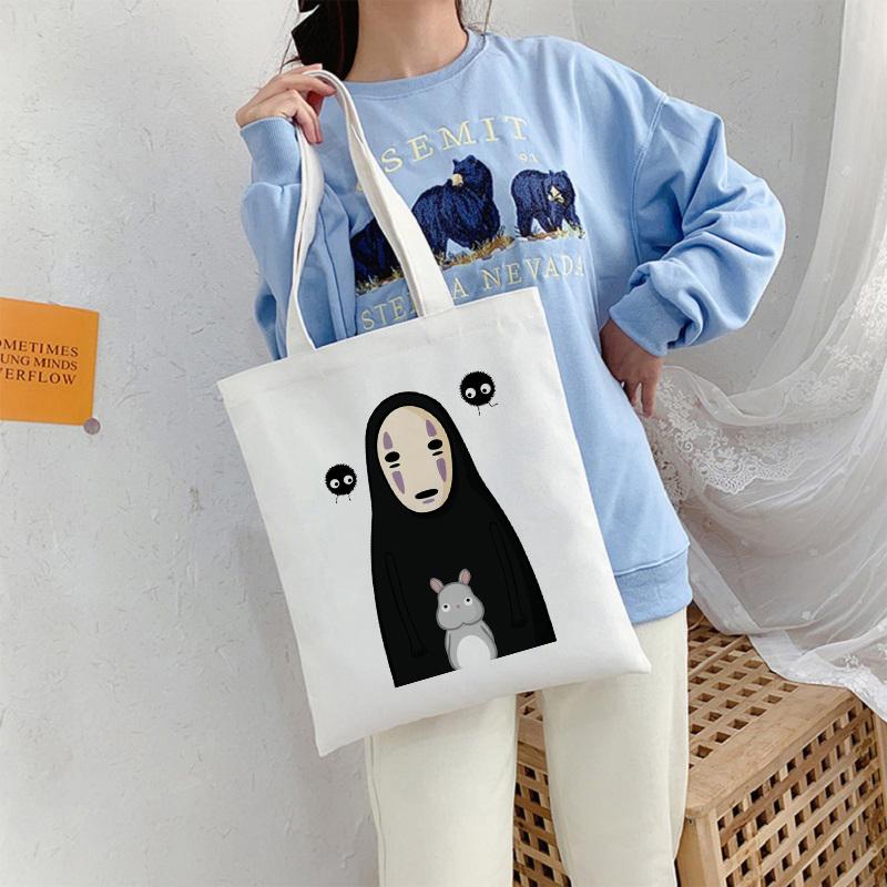 Iaidegou-1 Japanse Anime chique Mode Canvas Tas Harajuku Goth Punk Shopper Grote Capaciteit Dames Tassen Klassieke Handtas Vintage Schoudertas 24*26cm