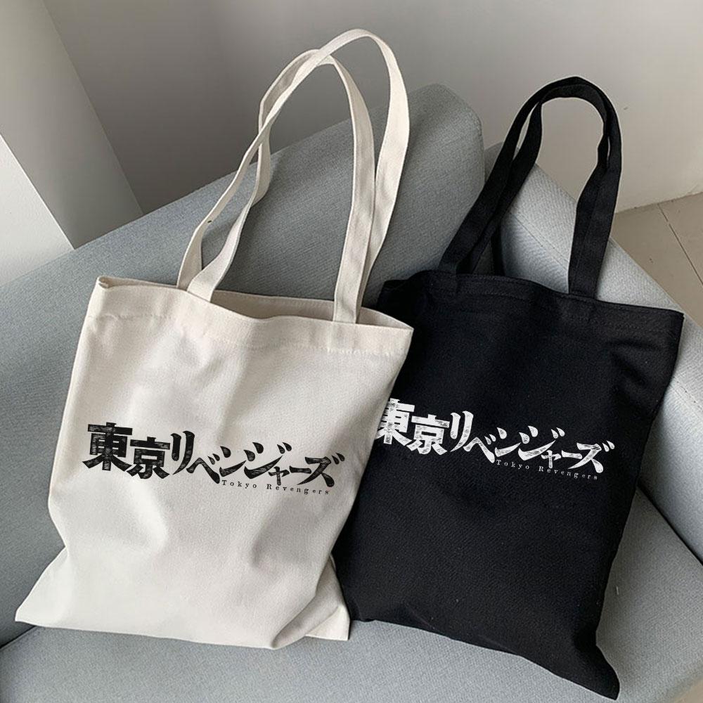 Iaidegou-2 Zomer Tokyo Revengers Japanse Anime Schouder Canvas Tas Mode Dames Tassen Grote Capaciteit Casual Shopper Tas Harajuku Handgag 24*26cm