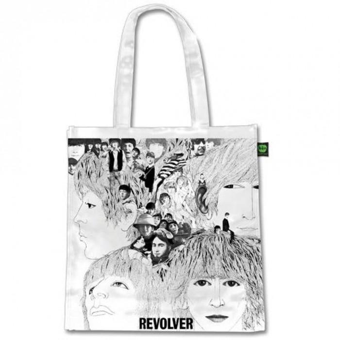 The Beatles De Beatles Revolver draagtas One Size zwart/wit