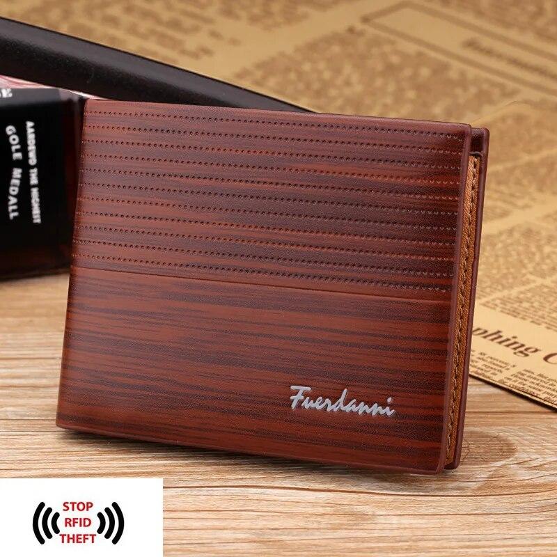 Enjoytime H Mode PU lederen portemonnees slanke zakelijke mannelijke zak creditcardhouder portemonnee portemonnee One Size