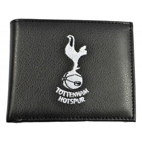 Tottenham Hotspur FC geborduurde tweevoudige portemonnee One Size wit/zwart