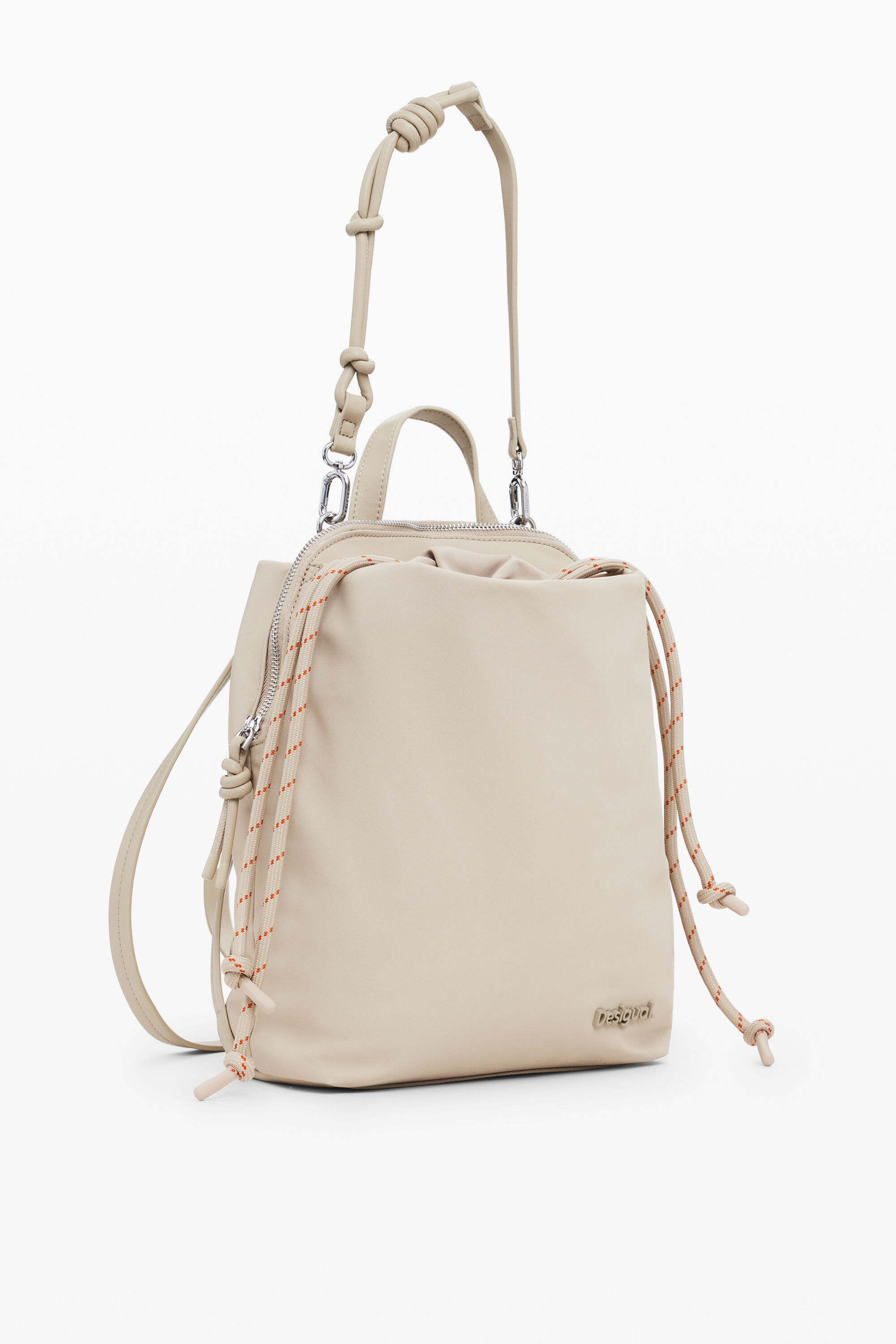 Desigual Mini rugzak tas - WHITE