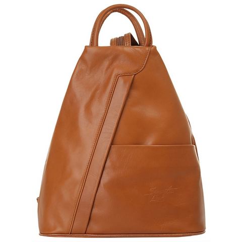 Samantha Look Rugzak echt leer, made in italy