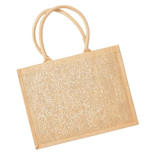 Westford Mill Shimmer Jute-shopper One Size