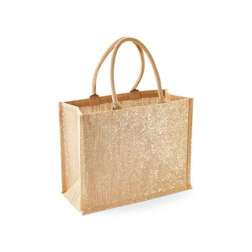 Westford Mill Shimmer Jute-shopper One Size