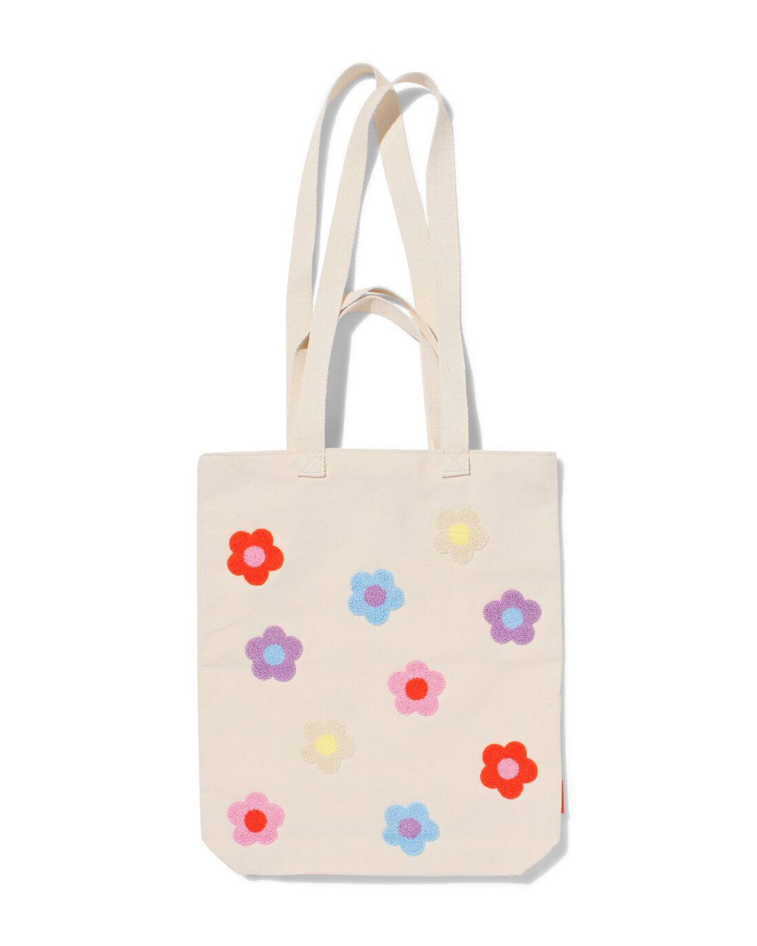 HEMA Canvas Tas 42x36cm Bloem