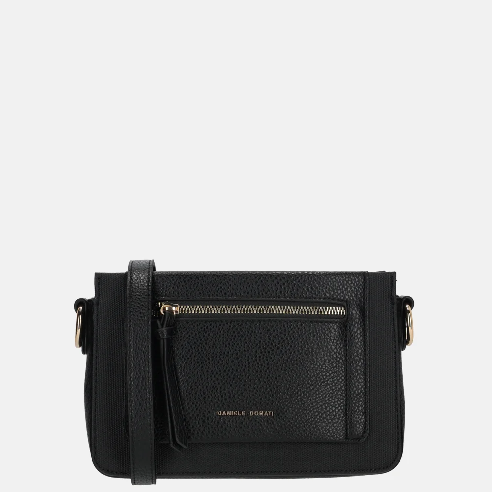 Daniele Donati crossbody tas black