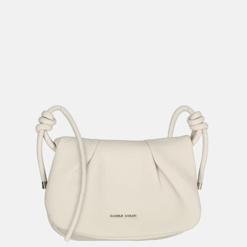 Daniele Donati crossbody tas light beige