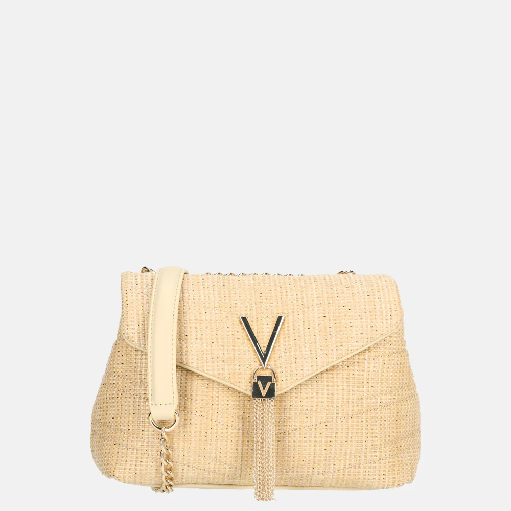 Valentino Bags Privilege flapbag schoudertas naturale
