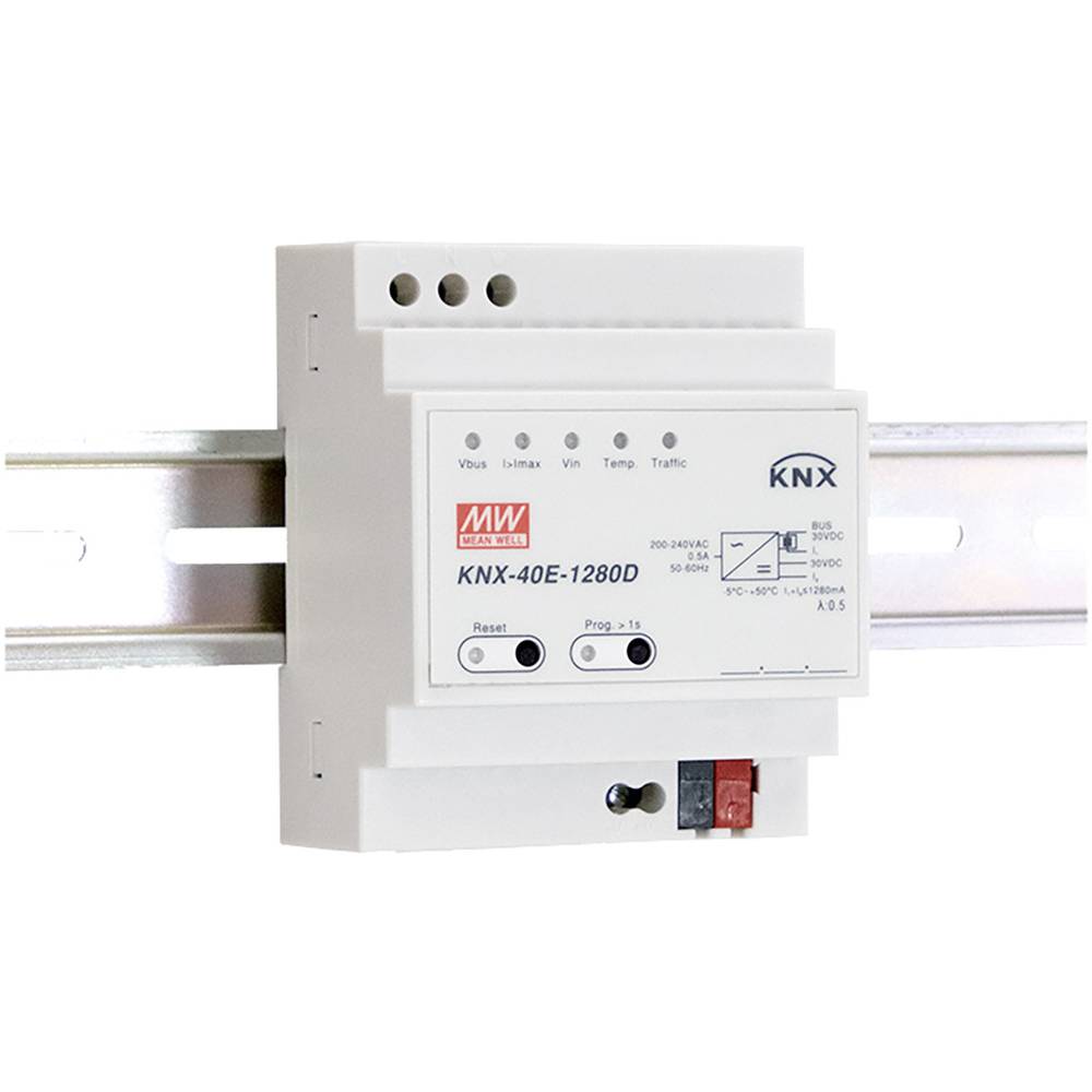 Mean Well KNX-40E-1280D Schakelnetvoeding KNX-40E-1280D