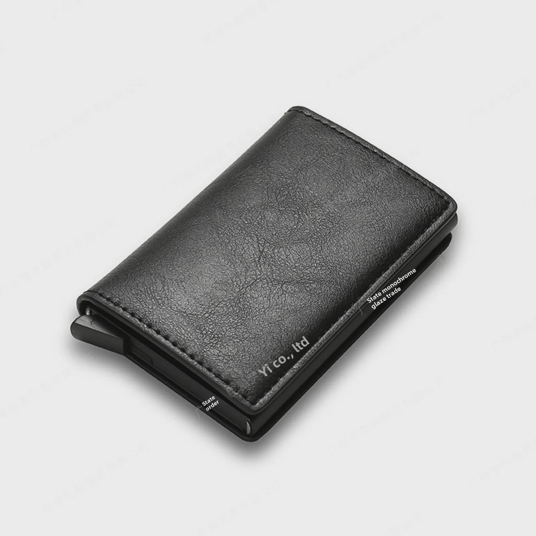 VantaGoods Multi-Card Metalen RFID Anti-Diefstal Portemonnee en Kaarthouder voor Heren
