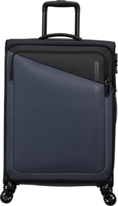 American Tourister Daring Dash Expandable Spinner 66cm Black/Grey