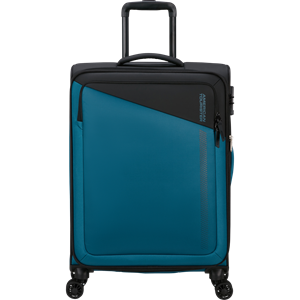 American Tourister Daring Dash Expandable Spinner 66cm Black/Blue