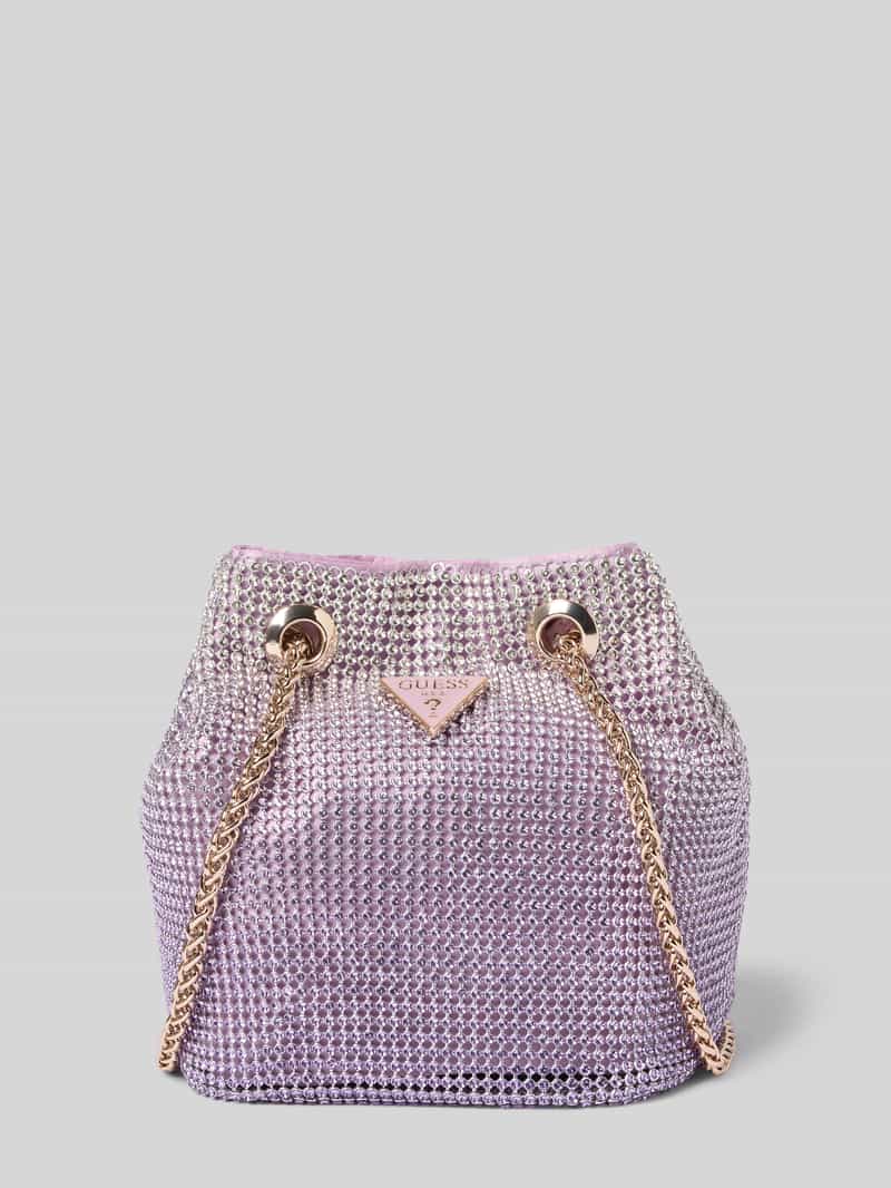 Guess Handtas met strass-steentjes, model 'ZALINA'