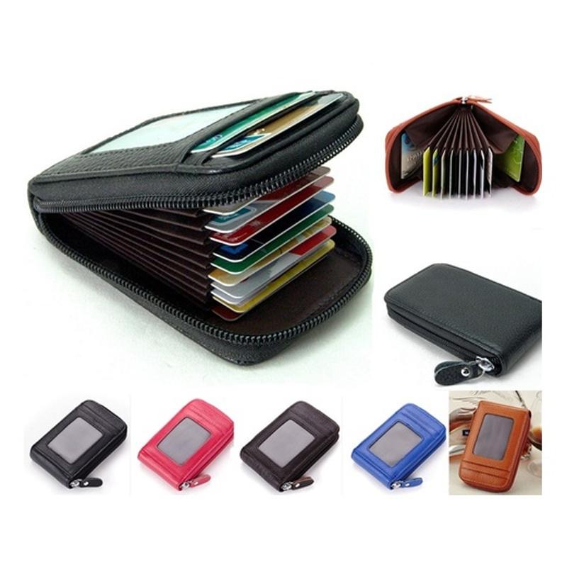Lovely Home For Family Mode Heren Dames Mini Leren Portemonnee ID Creditcards Houder Portemonnee koffie