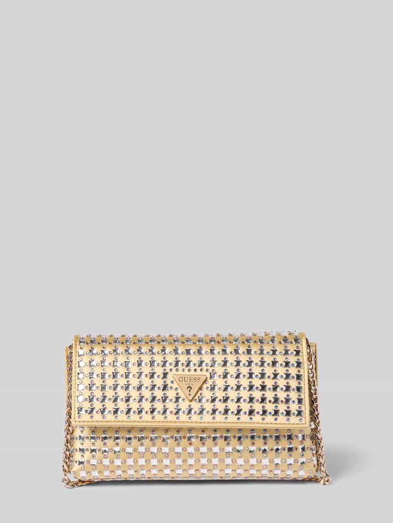 Guess Schoudertas met siersteentjes, model 'ZALINA'