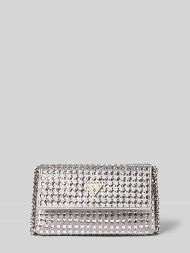 Guess Schoudertas met siersteentjes, model 'ZALINA'