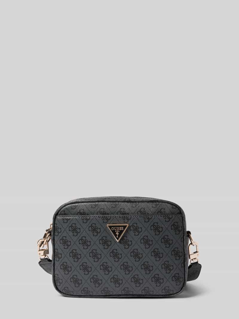 Guess Schoudertas met labelapplicatie, model 'MERIDIAN'