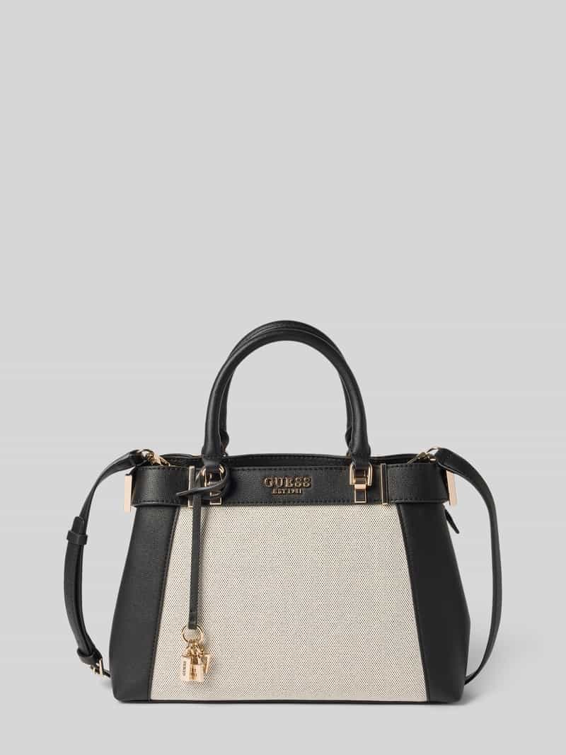 Guess Handtas met labelapplicatie, model 'ANADELA'
