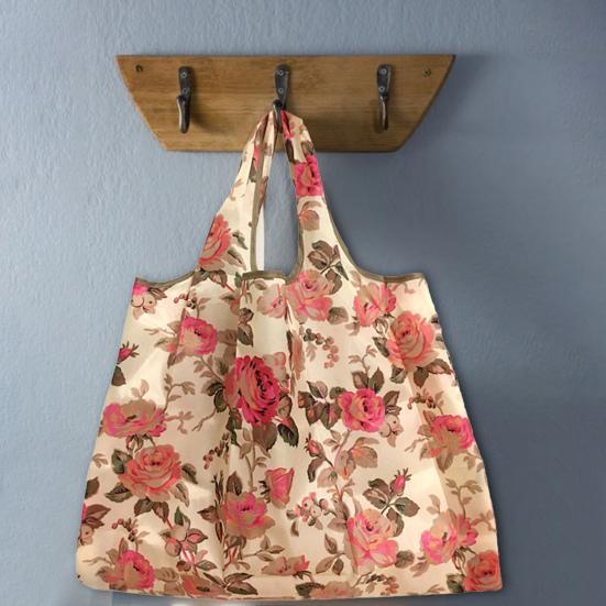Worry free storage Boodschappentas Opvouwbaar Eco-vriendelijk Oxford-doek Herbruikbaar Klein Formaat Tote Bag voor Thuis 2