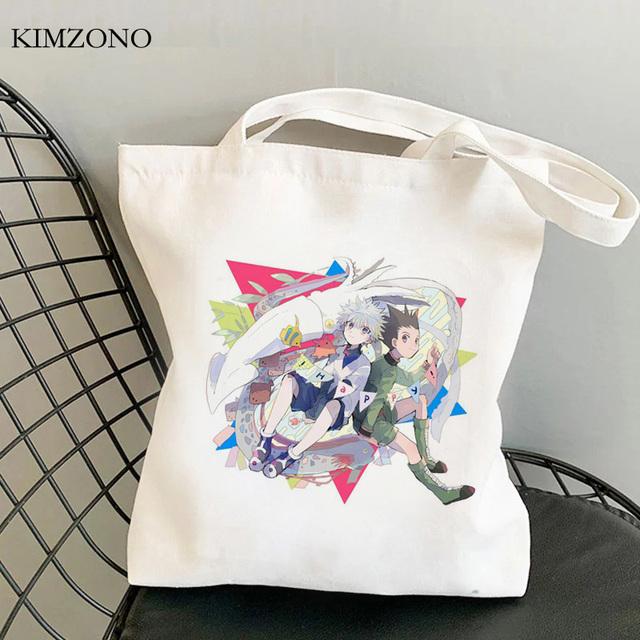 Iaidegou-4 Hunter x Hunter boodschappentas bolsa bolsa de tela bolso tas tote sac cabas grab 24*26cm