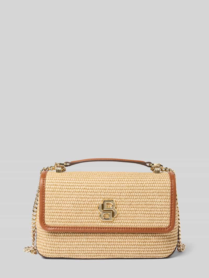 Boss Handtas met labeldetail