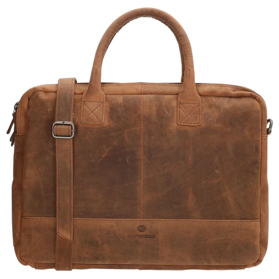 Micmacbags Laptoptas 15.6'' Nevada Bruin