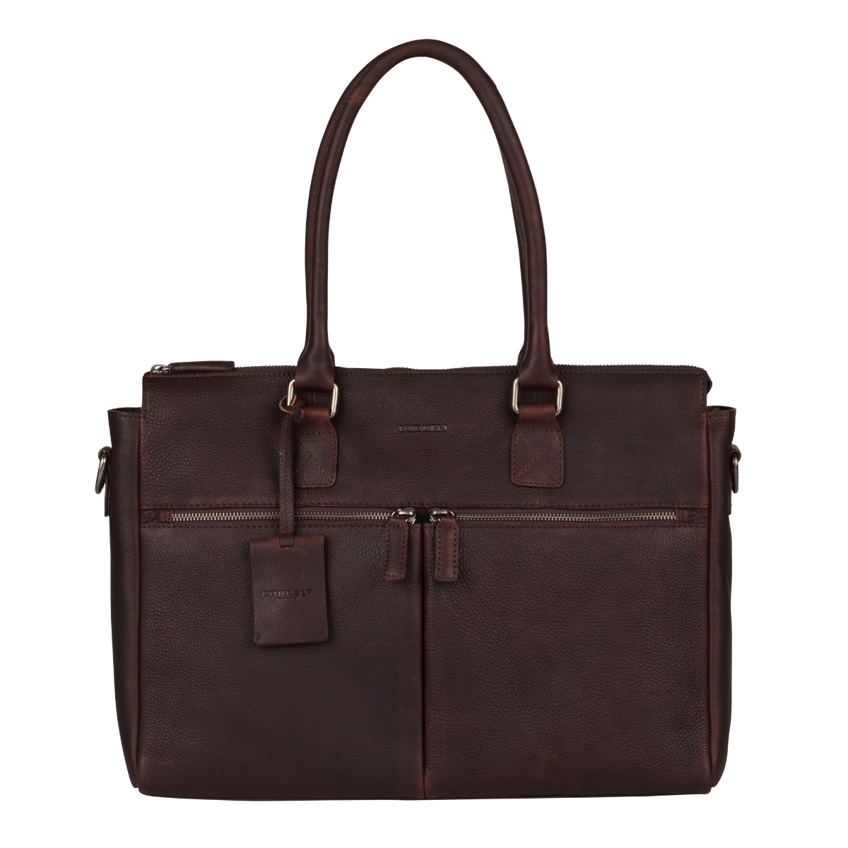 Burkely Antique Avery 15.6 laptop bag -Brown