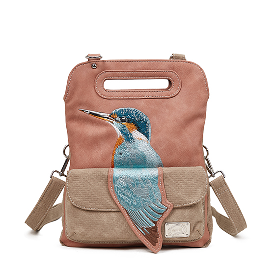 Hi-di-hi Handtas/Schoudertas Kingfisher Roze