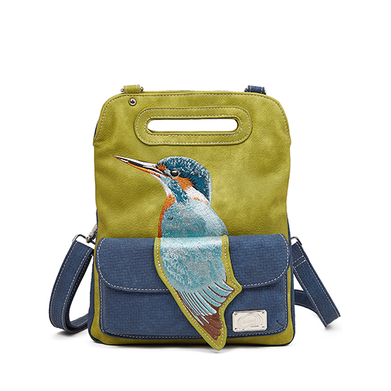 Hi-di-hi Handtas/Schoudertas Kingfisher Groen