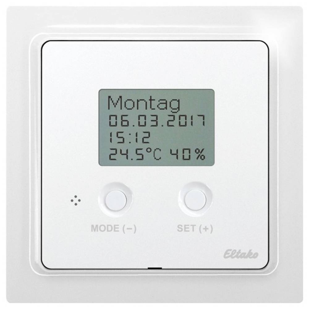 Eltako BUTH55ED/12V DC-pg Busschakelklok thermohygrostaat Opbouw (op muur)