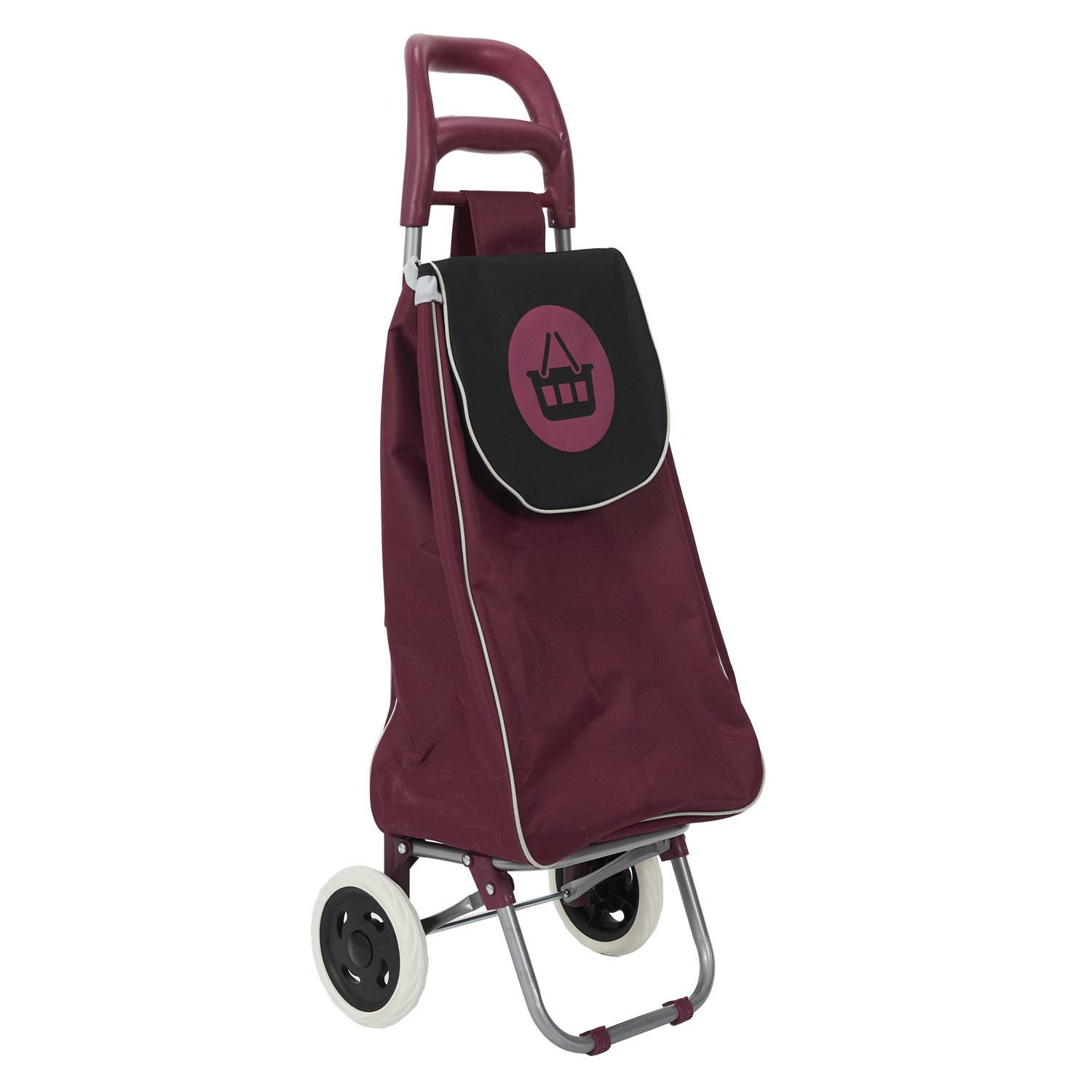 Benson Boodschappentrolley Wheeled - bordeaux - 96 x x 30 cm - 50 liter -