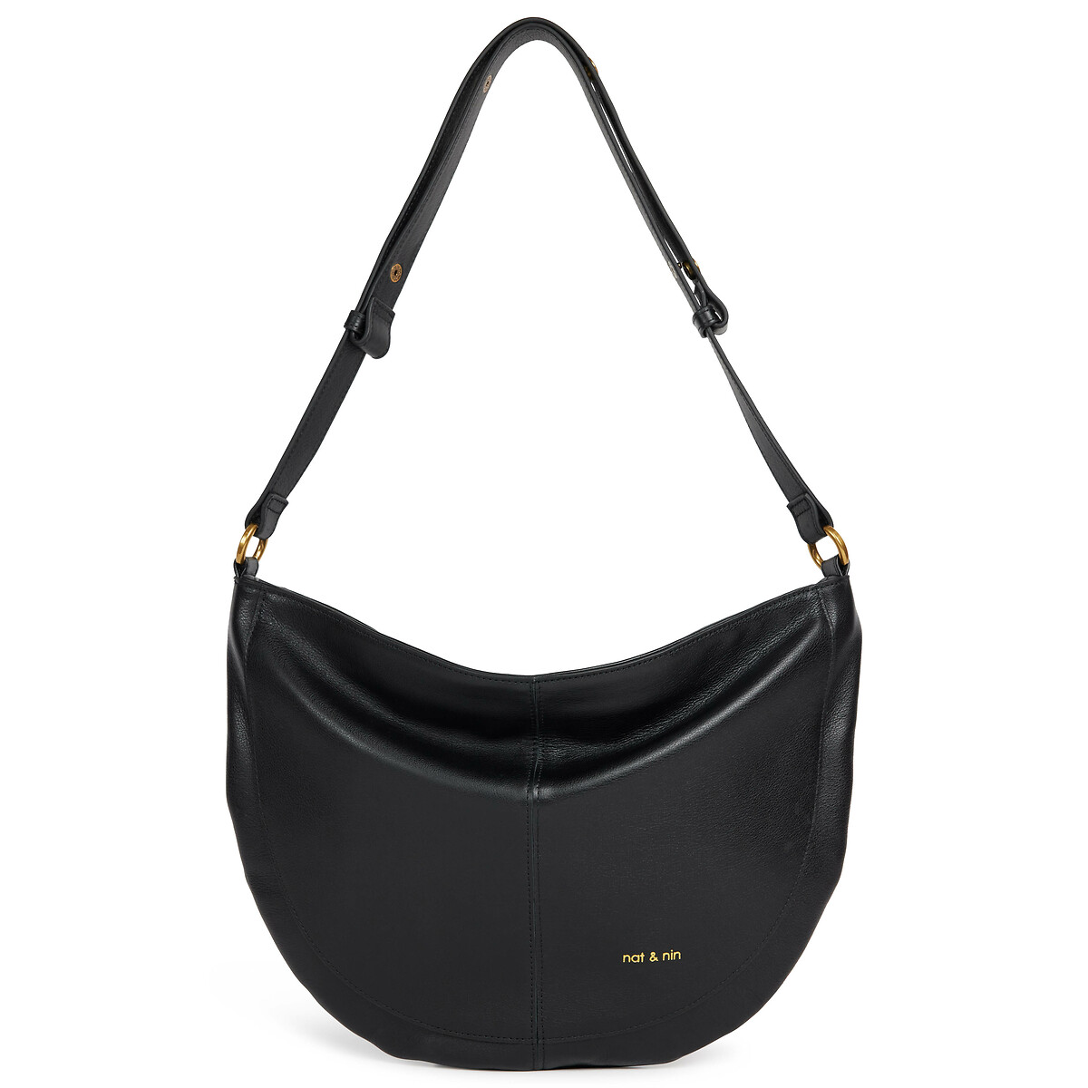 NAT&NIN Hobo handtas in leer RODEO