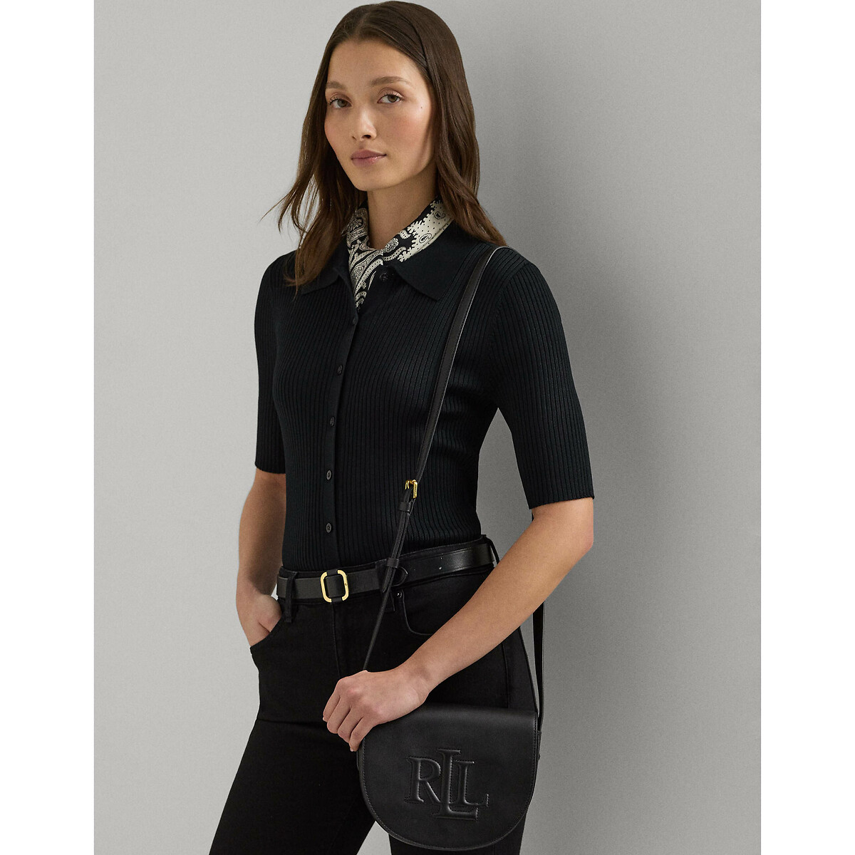 LAUREN RALPH LAUREN Schoudertas in leer WITLEY MEDIUM