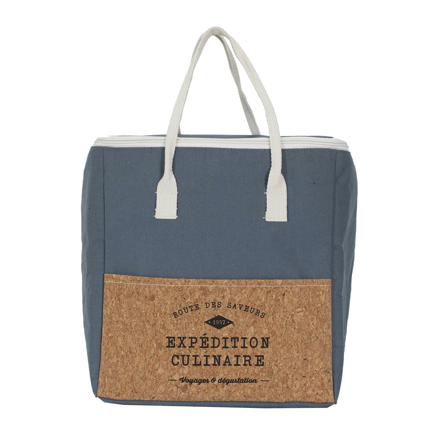 Cook Concept Koeltas Miami - voor lunch en drankjes - 17L - 30 x 28 x 28 cm - Draagband - blauw -