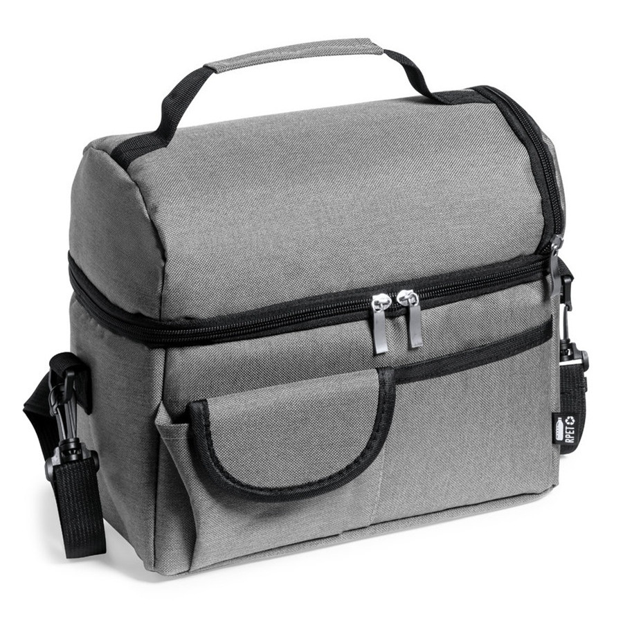 Benson Koeltas Easy Travel - voor lunchpakket of drankjes - 12 liter - 25 x 15 x 24 cm - Draagband - Grijs -