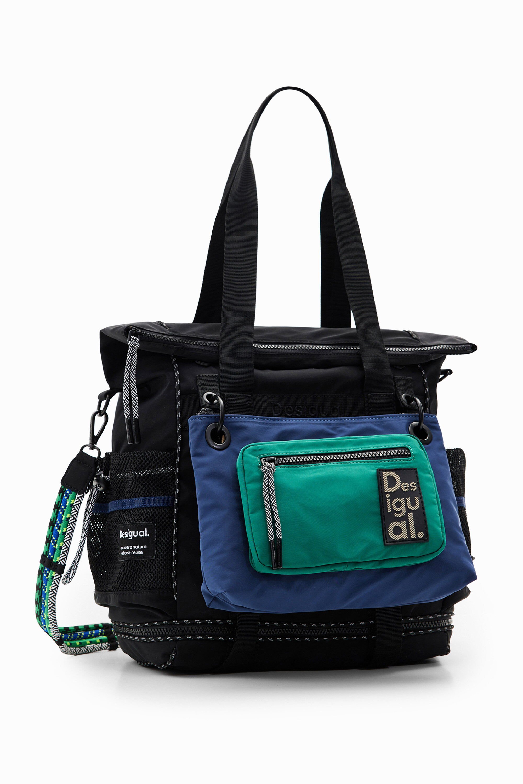 Desigual Veelzijdige XL-rugzak - BLUE